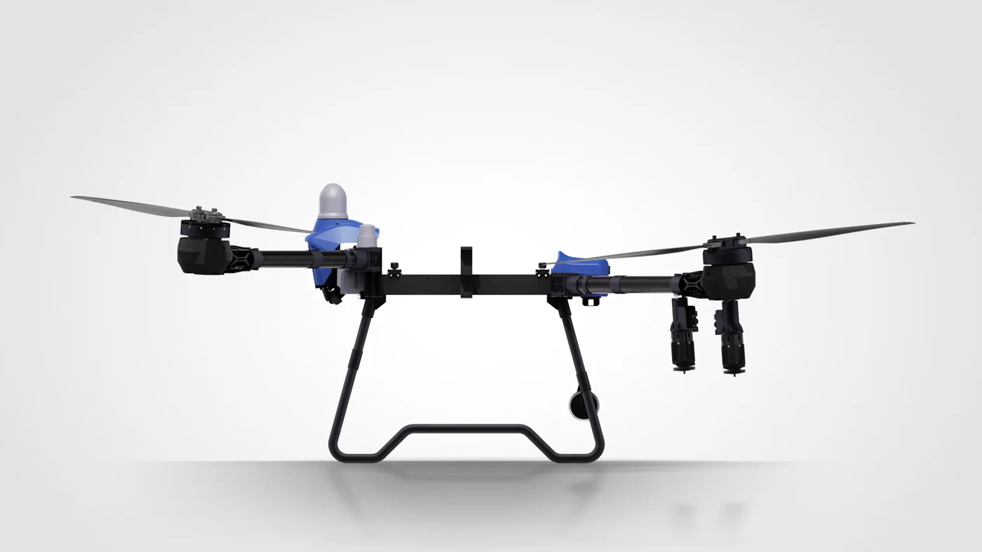 Vista general del dron EAVision J150
